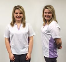 Tiger Pro Blouse (Lilac Panelling)