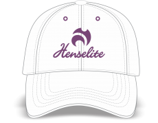Sports Cap with Lilac Embroidery