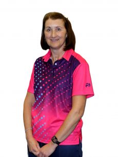 Velocity Ladies Blouse Pink-Purple