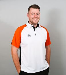 Choice of Champions Polo - White/Orange/Black