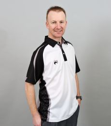 Signature Polo - White/Black/Grey