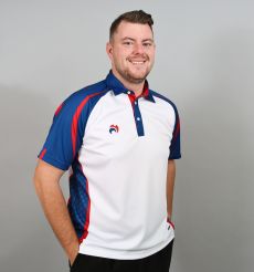 Signature Polo - White/Royal Blue/Red