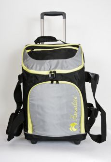 Henselite PRO Trolley Lawn Bowls Bag Black/Grey/Citron
