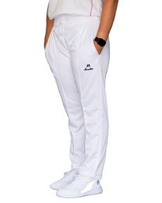 Ladies High Waist Trouser White