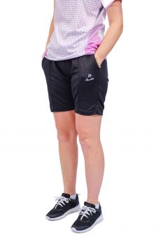 Ladies High Waist Shorts Black