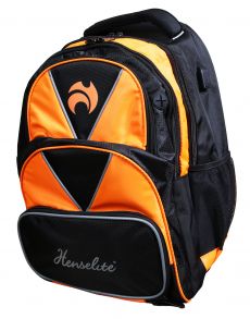 Backpack Bag Black-Orange